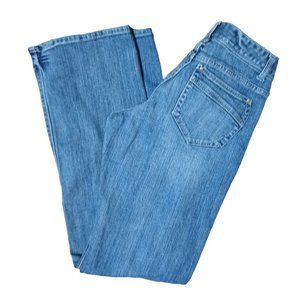 Aeropostale Jeans Womens Size 9 / 10 Long Hailey Skinny Flare Low Rise Stretch B